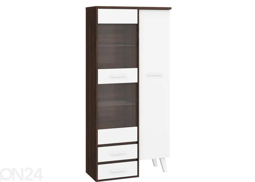 Vitriinikaappi Clon 90 cm