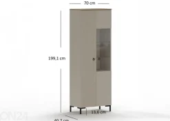 Vitriinikaappi Dominica 70 cm