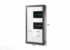 Vitriinikaappi Etero 100 cm