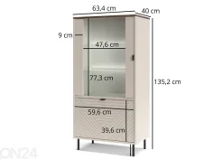 Vitriinikaappi Evo