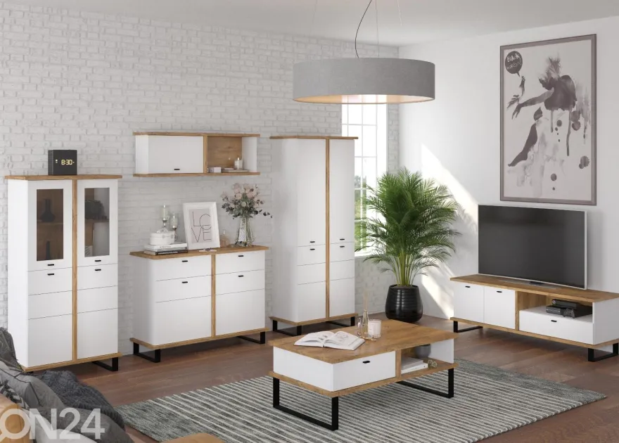 Vitriinikaappi Fermoy 80 cm