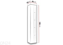 Vitriinikaappi Figo 40 cm