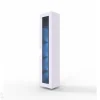 Vitriinikaappi Figo 180 cm + LED valaistus