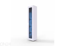 Vitriinikaappi Figo 180 cm + LED valaistus