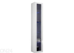 Vitriinikaappi Figo 180 cm + LED valaistus