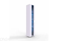 Vitriinikaappi Figo 180 cm + LED valaistus