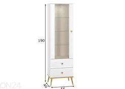 Vitriinikaappi Gloss 55 cm