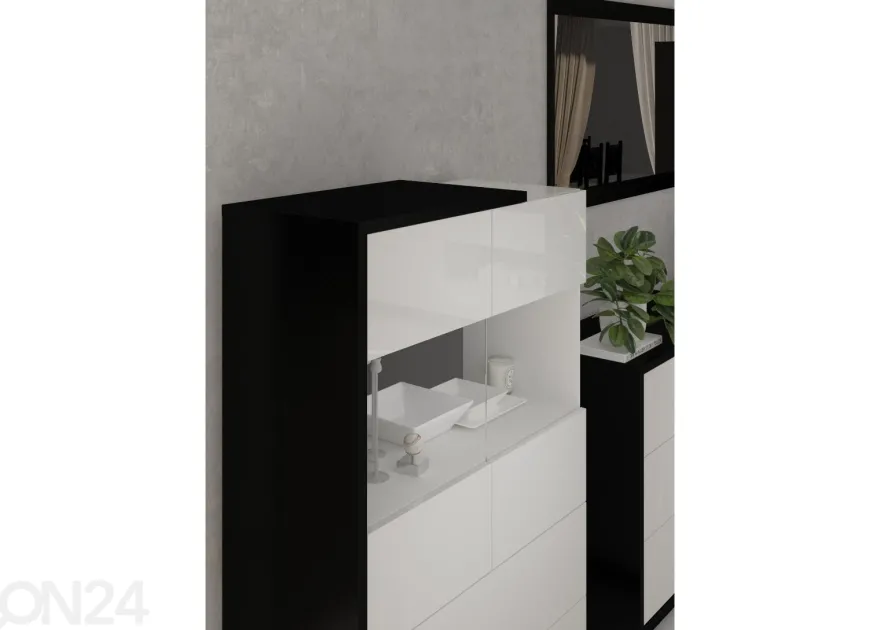 Vitriinikaappi Goleen 90 cm