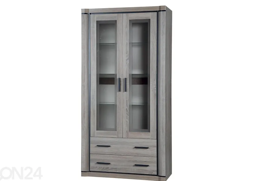 Vitriinikaappi Laila 97 cm + LED