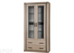 Vitriinikaappi Laila 97 cm + LED