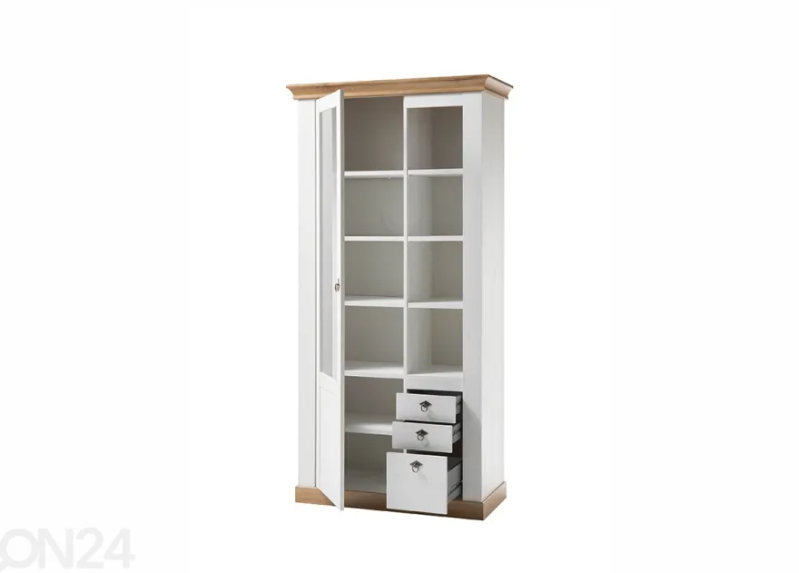 Vitriinikaappi Landhaus 102 cm