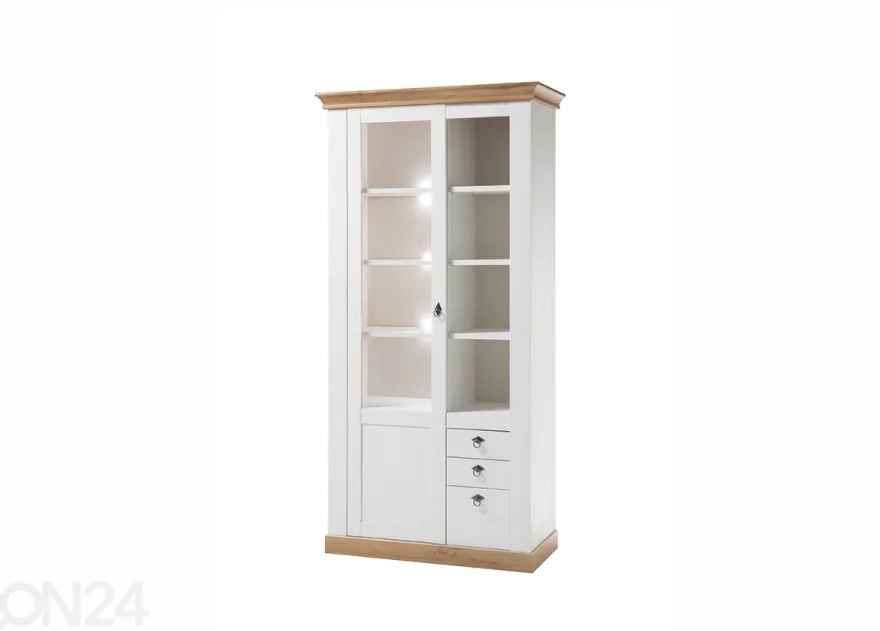 Vitriinikaappi Landhaus 102 cm