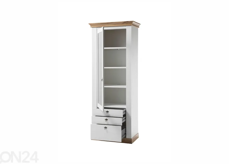 Vitriinikaappi Landhaus 82 cm