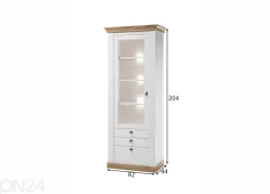 Vitriinikaappi Landhaus 82 cm