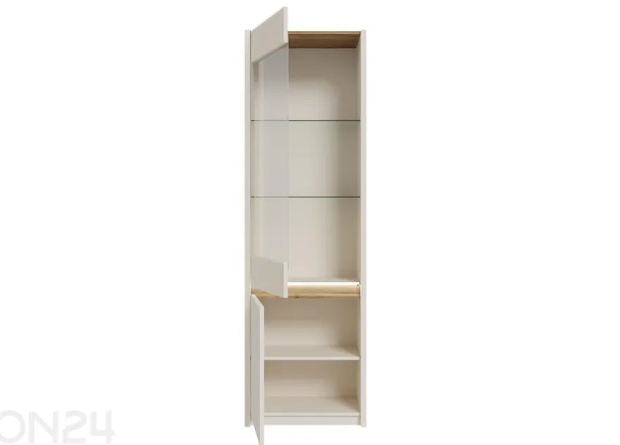 Vitriinikaappi Oak Squere