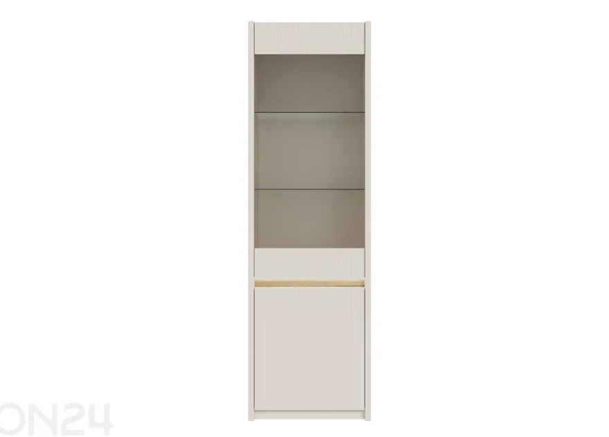 Vitriinikaappi Oak Squere