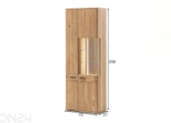 Vitriinikaappi Salvador 75 cm