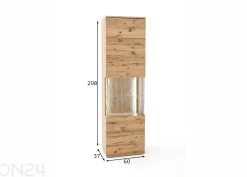 Vitriinikaappi Santori 60 cm