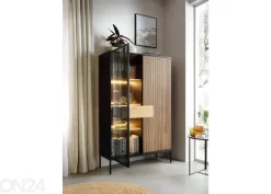 Vitriinikaappi Senato 104 cm + LED