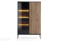 Vitriinikaappi Senato 104 cm + LED