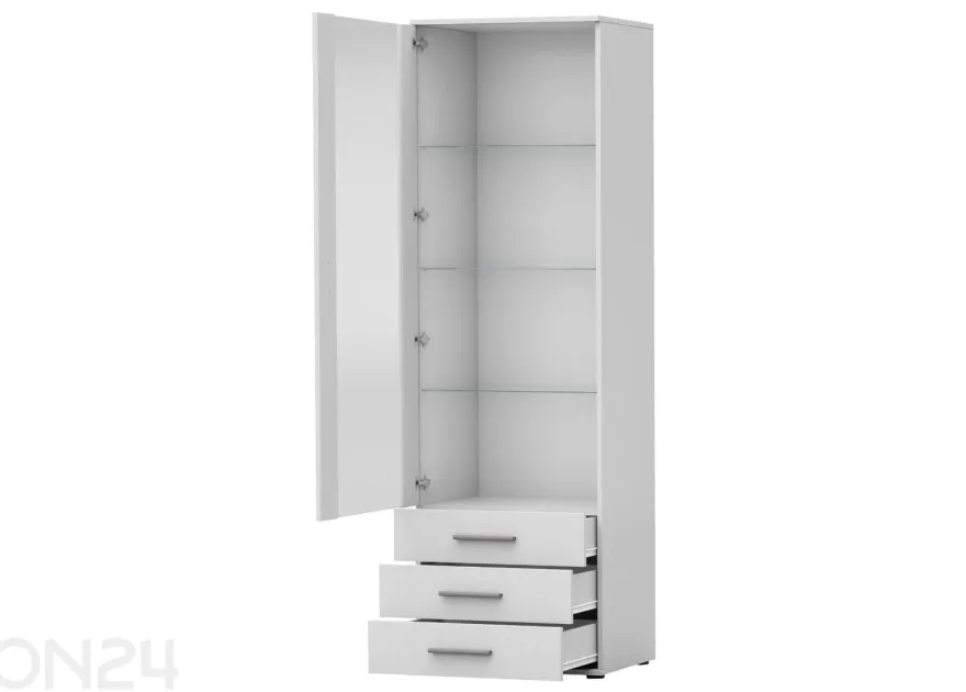 Vitriinikaappi Soho 60 cm + LED