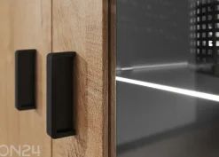 Vitriinikaappi Soho 80 cm + LED RGB