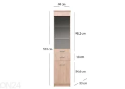 Vitriinikaappi Top mix 40 cm