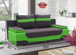 Vuodesohva vuodevaatelaatikolla