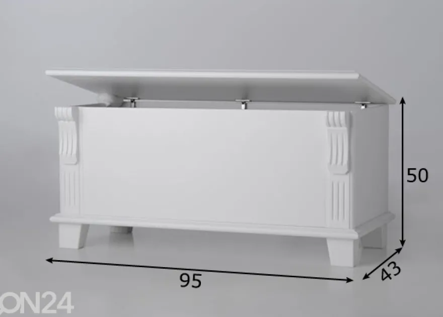 Vuodevaatelaatikko Monaco 95 cm