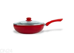 Wokkipannu ja kansi Kitchisimo Ø 28 cm