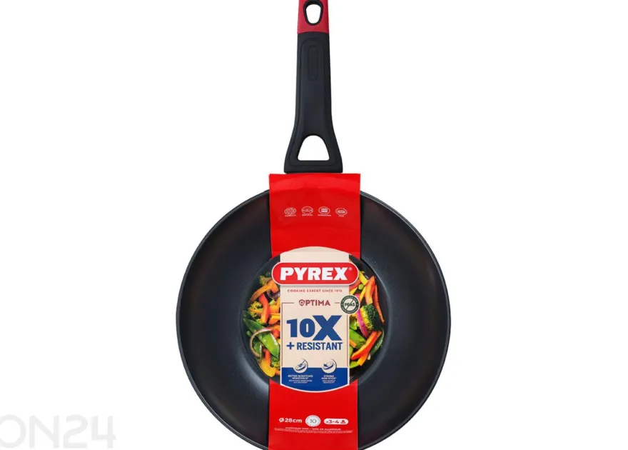 Wokkipannu Optima Ø 28 cm