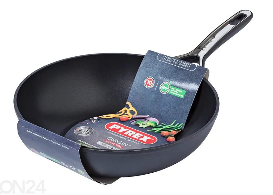 Wokkipannu Origin+ Ø 28 cm