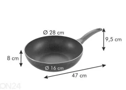 Wokkipannu Tescoma Manico Rosso Ø 28 cm