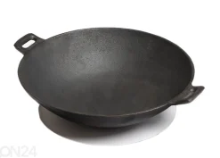 Wokkipannu valurautaa Ø 30 cm