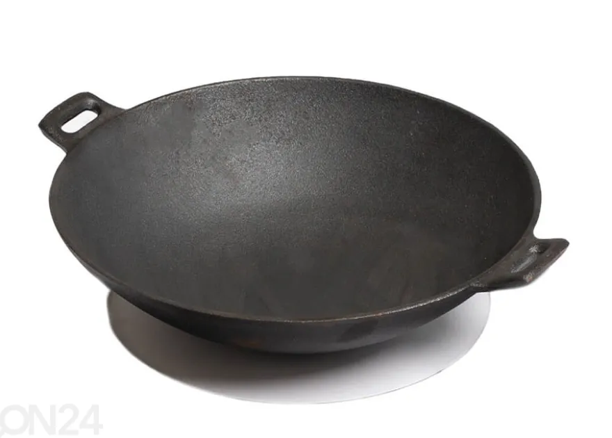 Wokkipannu valurautaa Ø 30 cm
