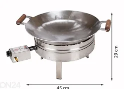 Wokkisetti PRO 450 Inox