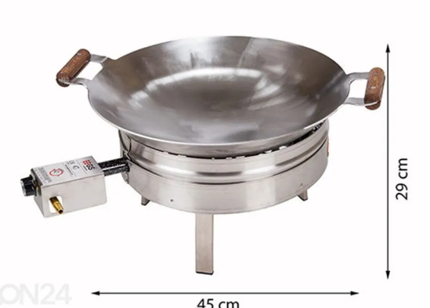 Wokkisetti PRO 450 Inox