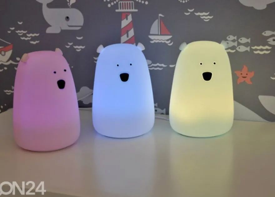 Yölamppu Karhu LED, valkoinen
