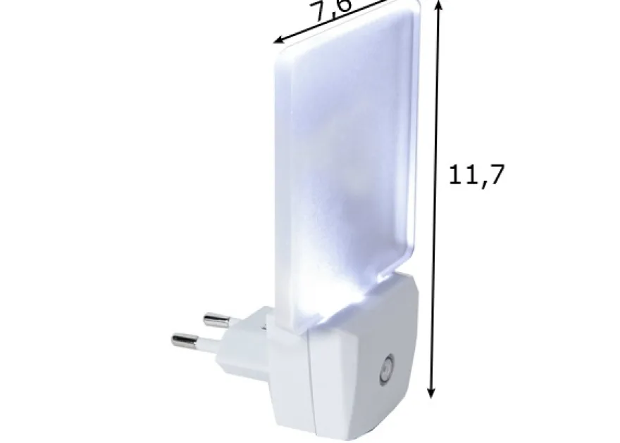 Yölamppu tunnistimella