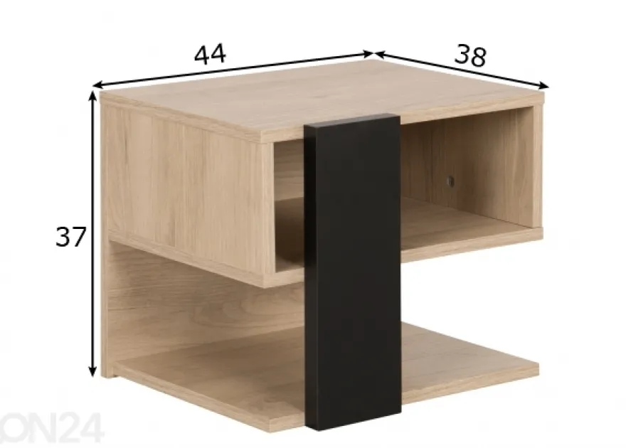 Yöpöytä Duplex