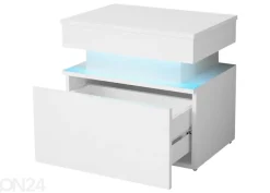 Yöpöytä Glossa 55 cm + LED