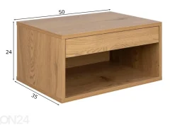 Yöpöytä Paso seinälle